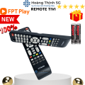 Remote điều khiển đầu FPT Play Box mới, Remote truyền hình FPT, tặng kèm pin. 