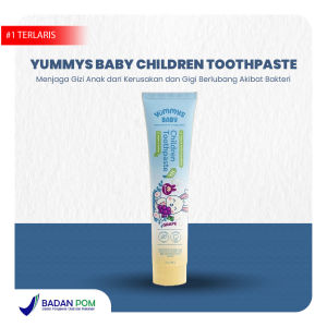 YummysBaby Children Toothpaste Membantu Mencegah Infeksi Karies dan Plak Pada Gigi Si kecil
