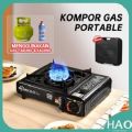 Kompor Gas Portable 2 In 1/ Kompor Portable / Tungku Gas OMICKO. 