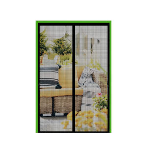 （ORICOD)Tirai Magnet (Fiberglass) 100x210cm Premium Mesh Tidak mudah terbakar/ Tirai Pintu kamar