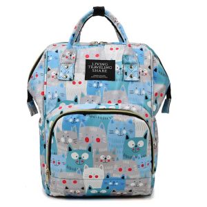 MISSLADY Mom Dad Waterproof Nappy Changing Multi-Function Tote Bag Storage Bag Baby Care Mummy Bag Travel Backpack Nappy Bags Diaper Bag