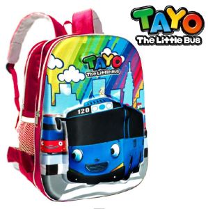 Tas Anak Sekolah SD Laki laki Tobot Ransel Cowok Emboss Gambar Timbul