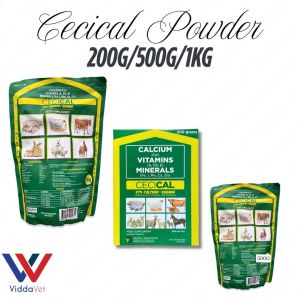 Viddavet Cecical Powder Proven Feed Premix for Healthy Poultry & Pets Essential Vitamins & Minerals