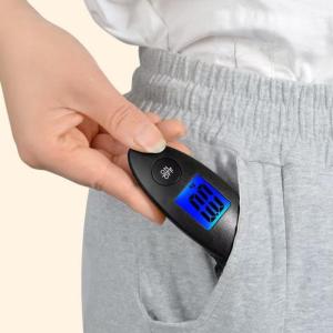 Trọng lượng nhẹ 40kg hành lý quy mô sử dụng nhà quy mô hành lý với xây dựng mạnh mẽ và rõ ràng màn hình LCD hộ gia đình Thiết bị cân