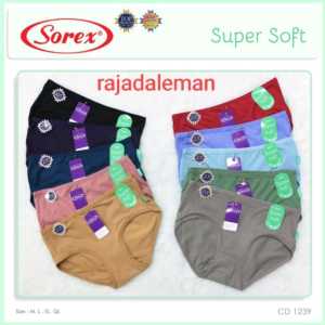 SOREX | Celana Dalam Wanita Sorex 1239 / Cd Perempuan PREMIUM Super Soft