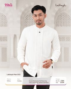 KOKO NIBRAS LABBAYK MAN 02 KEMEJA TERBARU DAILY KASUAL KEKINIAN KONDANGAN KULIAH TERMURAHHH