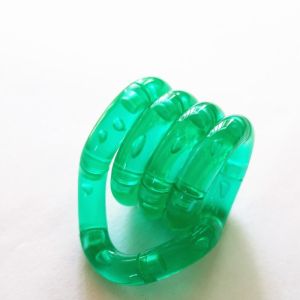 LUSIT Thermochromic Twist Toy Mood Color Changing Deformable Stress Relief Toy Finger Toy Rainbow Color Fidget Toy Anxiety Sufferers