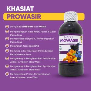 Madu Prowasir untuk Ambeien dan Wasir