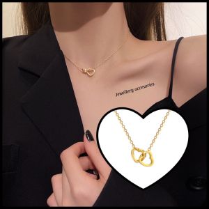 Kalung Titanium Love Premium Vintage Korea Style Fashion