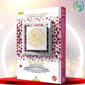 Al Quran Al Karim Ar Riyadh Waqaf & Ibtida [Terjemahan Perkata & Tajwid Berwarna] (Saiz B5)
