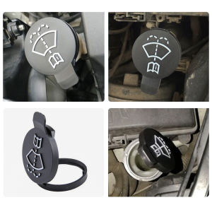 438178 ZXC Black Windshield Wiper Washer Fluid Reservoir Cover Water Tank Bottle Cap