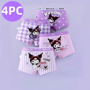 NEW 4Pcs Kids Underwear Cotton Baby Breathable Underpants