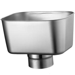 Rainwater Drainage Connector Replacement Rain Water Catcher Stainless Steel Gutter Downspout Adapter Drainage Fitings