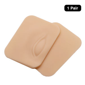 3D Silicone Skin Pad For Eyebrow Eyeline Microblading / Microshading Tattoo Practice Skins for Tattoo Artists and Beginners