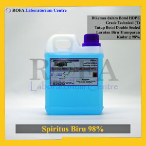 Spiritus Biru / Spirtus Biru / Blue Methylated 98% 1000 mL