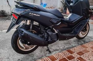 Knalpot Rob1 Nmax pcx AEROX ADV Vario header banding bluemon