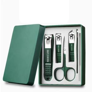 Manicure Set 4in1 Dengan Desain Anti Berceceran