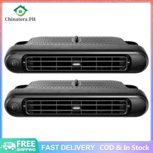 2Pcs Portable Car Seat Fan 3 Speeds Adjustable Car Mounted Seat Back Cooling Fan USB Powered for SUV RV Truck Sedan