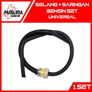 Selang Saringan Bensin Universal Filter Untuk Semua Jenis Motor Vario Nmax Spacy Scoopy Genio PCX ADV Mio X-Ride Fino Freego Beat Street Pop Fi  Slang Penghubung Screen Oil Filter Minyak Bengsin Hitam