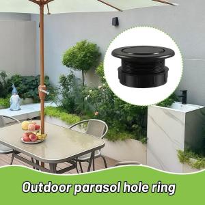 Vườn bàn dùng ngoài hiên nhà ô dù lỗ Bìa chèn boong bảng lỗ Bìa chèn ô dù lỗ Nhẫn cắm và mũ