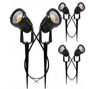 Đèn rọi cây rọi cột ngoài trời Đèn led ánh sáng vàng 7w chống nước tuyệt đối Bảo hành 2 năm