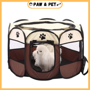 Pet Tent Dog Cat House Folding Tent Dog Cage Tent Octagonal Pet Breeding House Sangkar Kucing Rumah Kucing