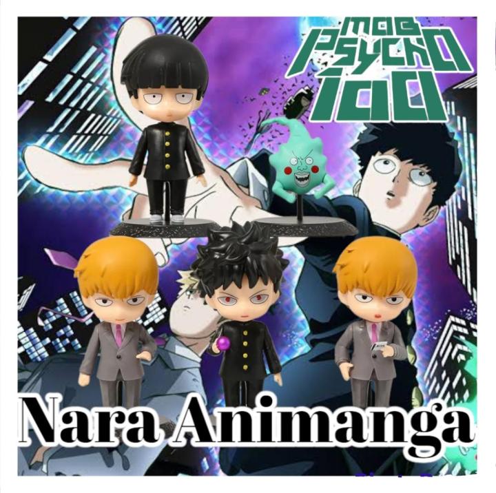 Nara Animanga Action Mini Figure Anime Mob My Psycho Shigeo Ekubo Reigen