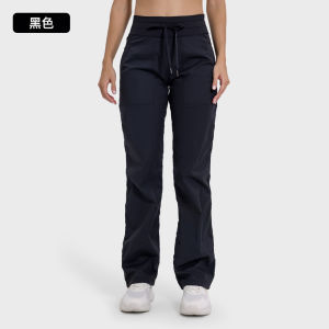 Women Quick Drying Sports Pants Lightweight Breathable Running Fitness High Waisted Loose Wide Leg Casual Yoga Pants 2026 Autumn2026
