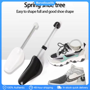 1 Pair Plastic Shoe Trees Adjustable Length Shoe Trees Stretcher Boot Holder Shoes Anti-wrinkle
