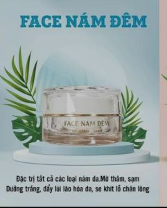 Kem nám đêm N Collagen cấp ẩm phục hồi làn da làm mờ nám mờ vết chân chim ngăn ngừa lão hóa chống tia UV hộp 25gr.
