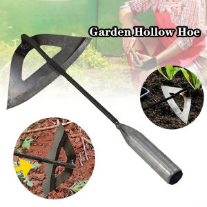 Hollowed Hoe Garden Tool Steel Gardening Shovel Weeding Rake Digging Hoeing Kalaykay Vegetable Planting Loosening Tools