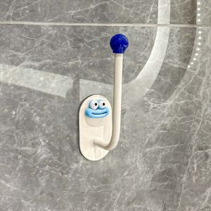 Móc Treo Đồ Đa Năng Tự Dính Hình Mặt Cười Dễ Thương Móc Dán Tường Tiện Lợi