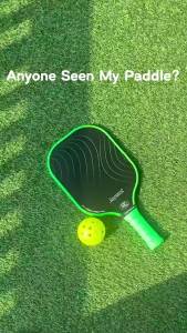 Joysent Pickleball Paddle USAPA T300 Carbon Fiber Pickleball Racket PP Honeycomb 14mm Pickle Ball Paddle For Beginner Men Women