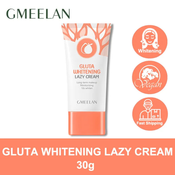 GMEELAN Gluta Whitening Lazy Cream 30g Brighten Skin Tone | Lazada