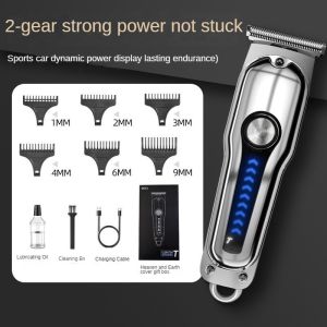 ✨ 2024 ✨ Haircut Clippers Shaving Head Artifact Electrical Hair Cutter Hair Saloon Dedicated Electric Clipper Electric Hair Clipper[Warm and Bright Home]