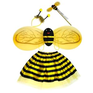 【✅MIỄN PHÍ SHIP CHO 1 SẢN PHẨM】 WAPKTY 3/4PCS Bướm Trang phục cosplay cánh tiên Phụ kiện trang phục Quà tặng tiệc Trang phục cosplay ong Quà tặng Bọ rùa Cánh thiên thần công chúa cho bữa tiệc sinh nhật của các cô gái