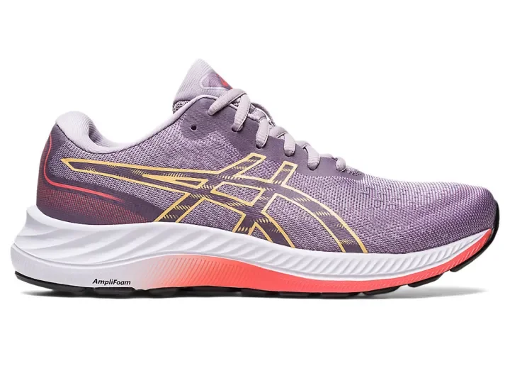 Womens purple asics hotsell running shoes