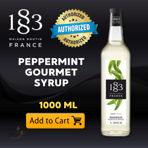 MAISON ROUTIN 1883 Premium 1L Coffee & Milktea Syrup – Rich Flavor Barista-Grade Perfect for Cafe & Home Use