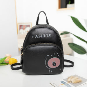 backpack fashionable and cute teddy bear letter printed small backpack 2024 new student multifunctional backpack crossbody bag trend girl backpack commuting shopping waterproof backpack mobile bag casual and versatile girl backpack