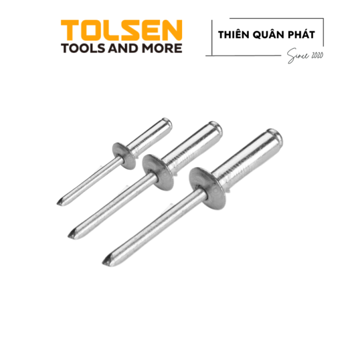 Đinh rút Rive Tolsen chất liệu nhôm, nhiều kích cỡ đóng gói 50 đinh/ 1 ...