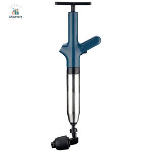 Pipe Plunger Stainless Steel Electric Toilet Plunger Air Drain Blaster Toilet Plunge Blaster for Sink Toilets Pipe
