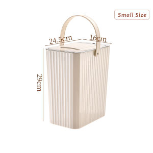 Justliving 1 cái thùng rác tiết kiệm không gian Thùng rác 10/12L liền mạch có nắp đậy khử mùi và chống thấm nước Thùng rác khe hẹp Thùng rác nút mở thùng rác phòng tắm