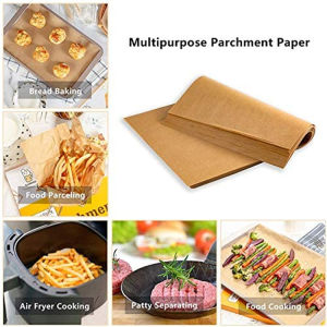 Parchment Paper For Baking Non-Stick Unbleached Baking Paper for Cake Pastry Food Bakeware 100Pcs