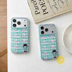 For iPhone 16 Pro Max Case TPU Girl Translucent Phone Case For iPhone 15 Cover 手机壳 Aesthetic Korean Cute