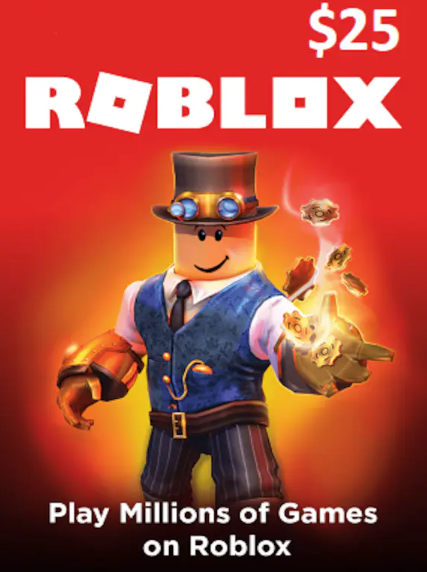 25 roblox gift deals card