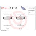 ORIGINAL BREMBO PEUGEOT 508 GT 2.2 TURBO (DIESEL) BRAKE PAD FRONT (DEPAN) & REAR (BELAKANG). 