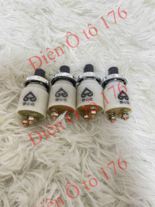 COMBO 5 công tắc ấn nhả chế còi đề ô tô. Công tắc vỏ nhựa