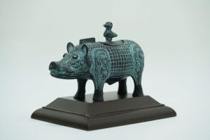 [ Woosilver ] Decor Heo Đồng Nghệ Thuật Cổ Điển- Secondhand - BB281