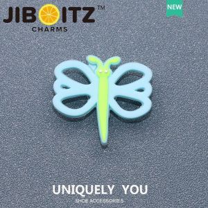 Jibbitz charm Shoe Buckle Shoe Accessories Cute Cartoon Dragonfly Fashion Shoes Accessories