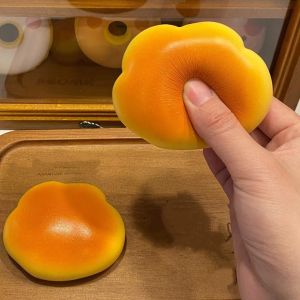 HAF0083 Slow Rebound Cloud Bread Squishy Caramel Color Relaxing Slow Rising Bread Boys Girls Vent Toy Sensory Toys Adult Kids